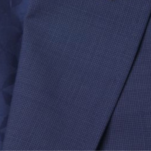 TED BAKER Endurance Jay Modern Fit Wool Blazer Blue 2 Button Size 40 Short - Picture 14 of 15